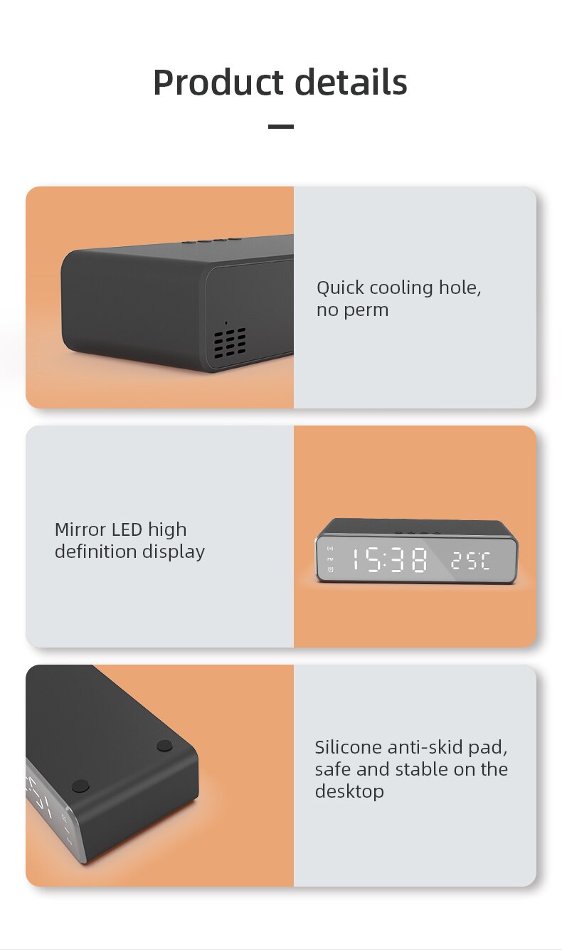 3 in 1 LED Alarm Clock with Fast Wireless Charger - Premium Chargers & Powerbanks from Dressmycell.com - Just $30! Shop now at Dressmycell.com 3 in 1 LED Alarm Clock with Fast Wireless Charger - Premium Chargers & Powerbanks from Dressmycell.com - Just $30! Shop now at Dressmycell.com